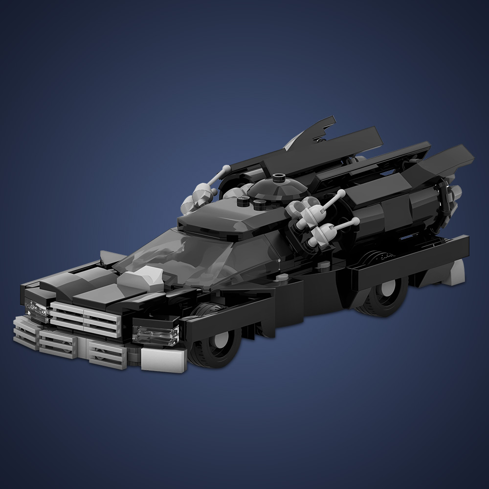 Kids Toys Victoria - MOC 1986 포드 크라운 자동차 블록