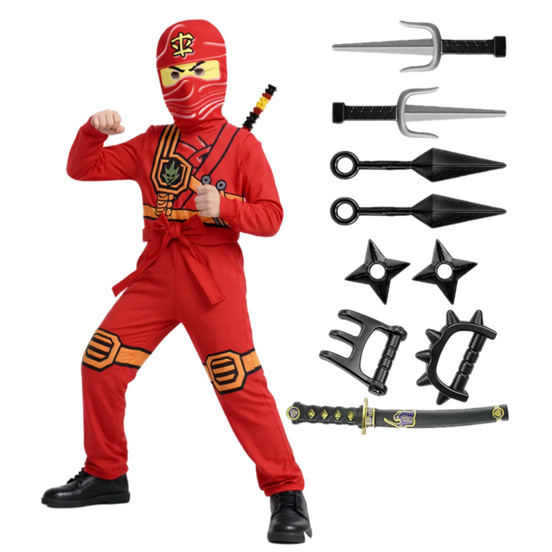 Kids Toys Set - 어린이 닌자 팬텀 코스튬 일본 사무라이