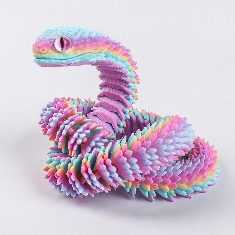 2026년 신제품 3D 프린팅 뱀 실물 같은 뱀 조각상 - Kids Toys Latest 리뷰 및 가격