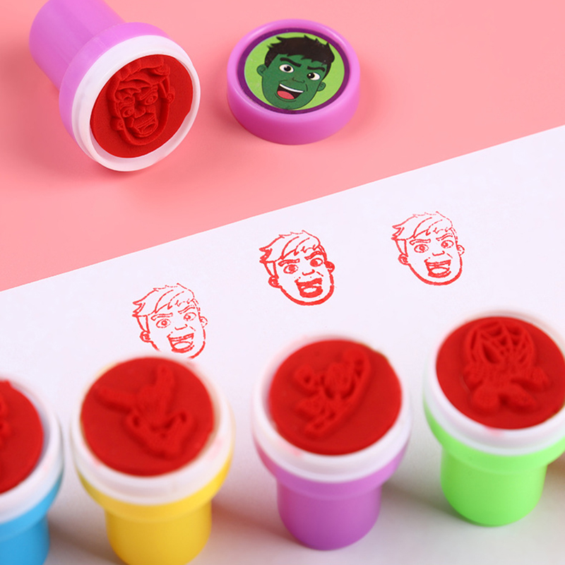 슈퍼히어로 미니 만화 스탬프 10/20/30개 어린이  - Kids Toys Drawing 리뷰 및 가격