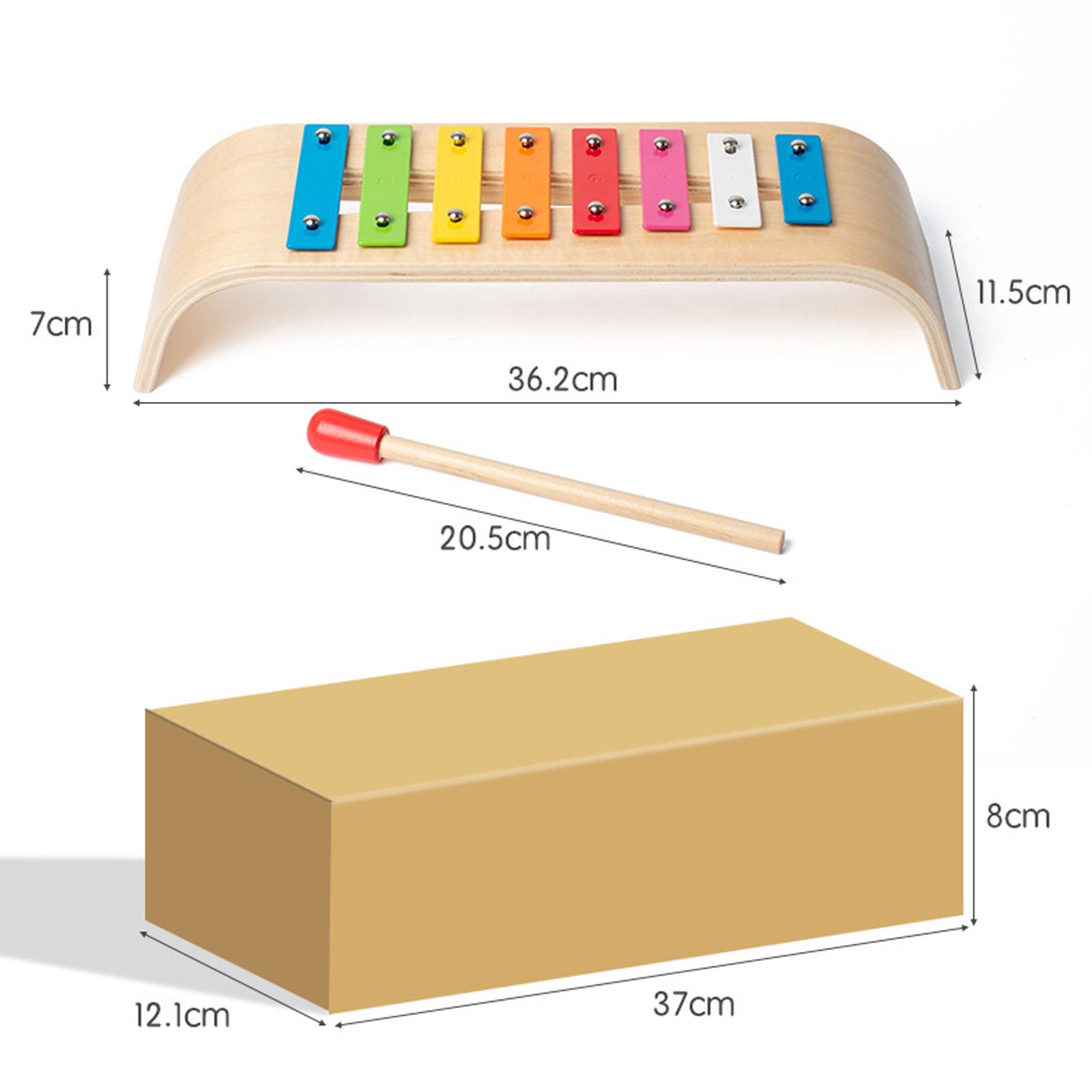 8음계 실로폰, 교육용 악기 어린이 음악 학습 장난감  - Kids Toys Xylophone 리뷰 및 가격