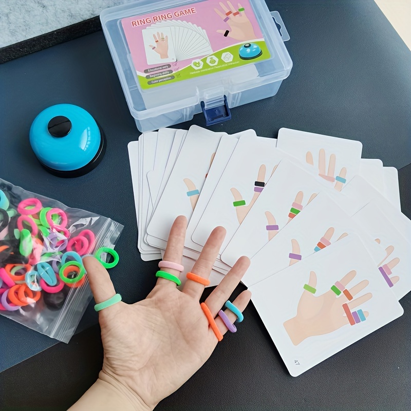 어린이 손가락 반지 보드 게임 색상 일치 장난감 대화  - Kids Toys Drawing 리뷰 및 가격