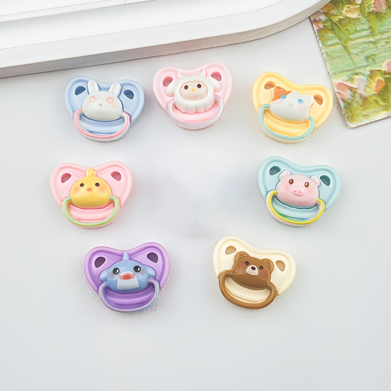10Pcs 사랑스러운 미니 인형 젖꼭지 놀이 집 용품  - Kids Toys Play 리뷰 및 가격