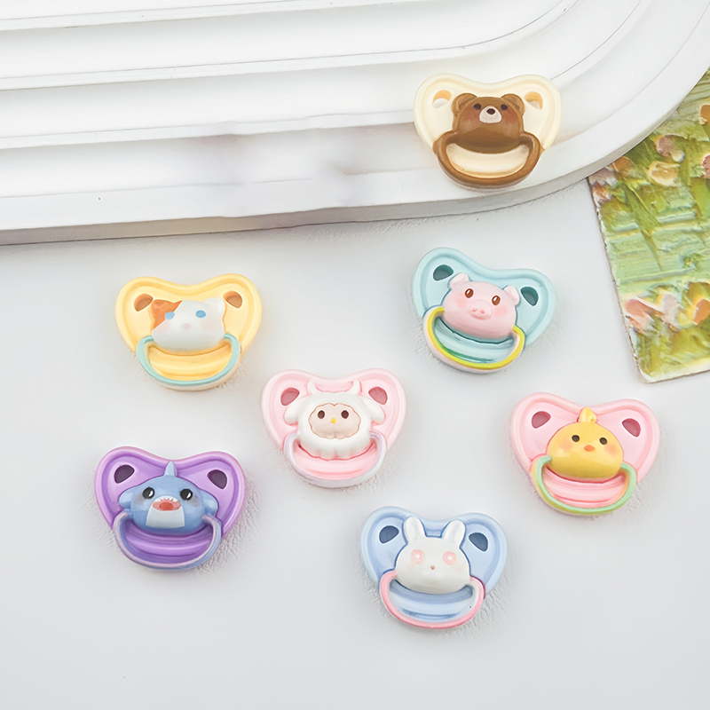 10Pcs 사랑스러운 미니 인형 젖꼭지 놀이 집 용품  - Kids Toys Play 리뷰 및 가격