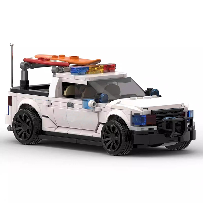 MOC 테크니컬 자동차 포드 경찰차 F-150 및 크라 - Kids Toys Victoria 리뷰 및 가격